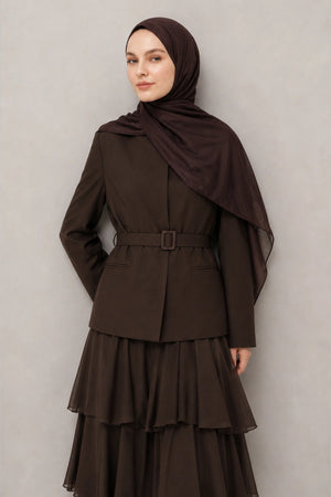 Smooth Crepe Shawl for Versatile Modest Styling — aci-kahve