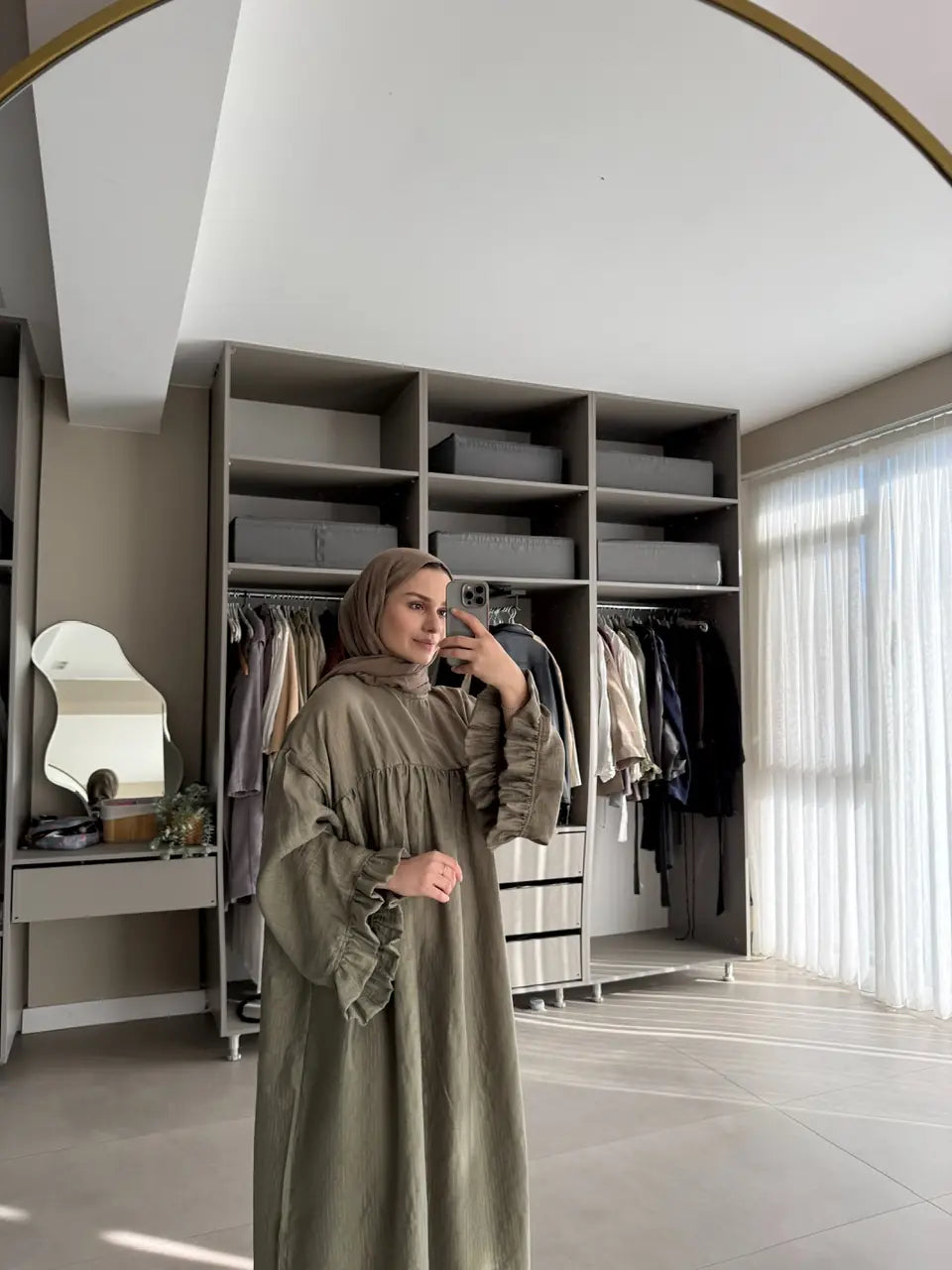 فستان موسلين تينسل