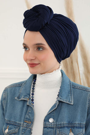 Gathered Jersey Turban for Easy Modest Styling