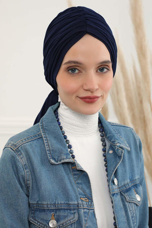 Gathered Jersey Turban for Easy Modest Styling
