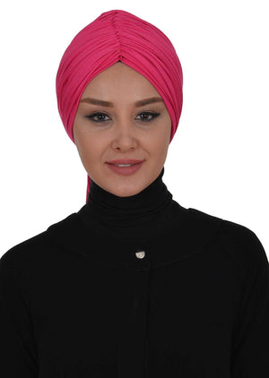 Gathered Jersey Turban for Easy Modest Styling