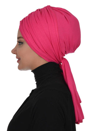 Gathered Jersey Turban for Easy Modest Styling