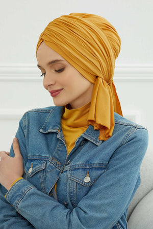 Gathered Jersey Turban for Easy Modest Styling
