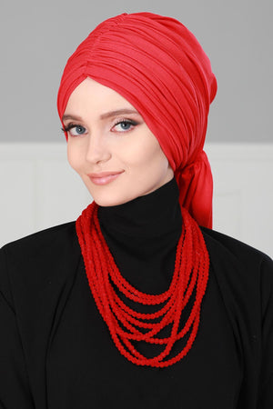 Gathered Jersey Turban for Easy Modest Styling
