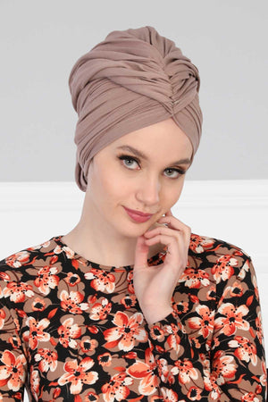 Gathered Jersey Turban for Easy Modest Styling