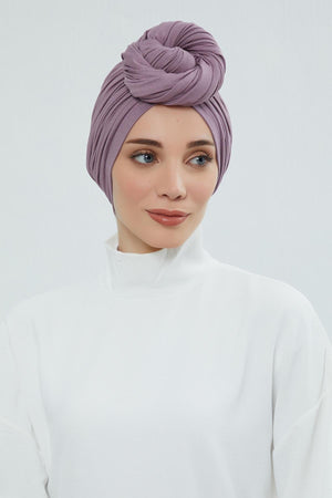 Gathered Jersey Turban for Easy Modest Styling