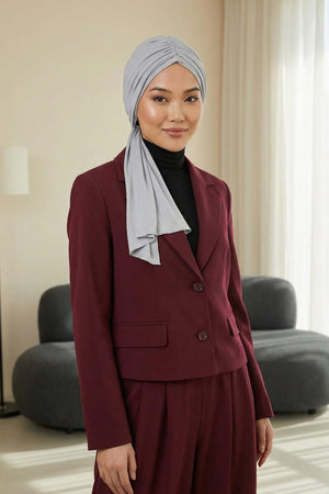 Gathered Jersey Turban for Easy Modest Styling