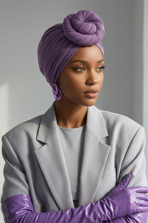Gathered Jersey Turban for Easy Modest Styling