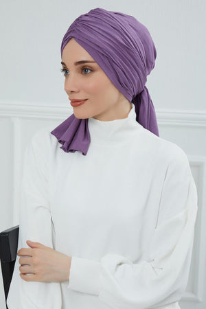 Gathered Jersey Turban for Easy Modest Styling