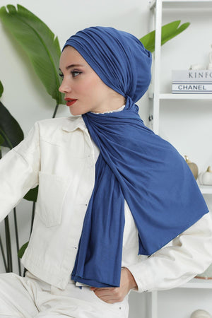 Gathered Jersey Turban for Easy Modest Styling
