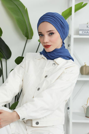 Gathered Jersey Turban for Easy Modest Styling