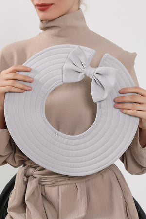 Modest Aerobin Turban Bonnet with Removable Wide-Brim Hat