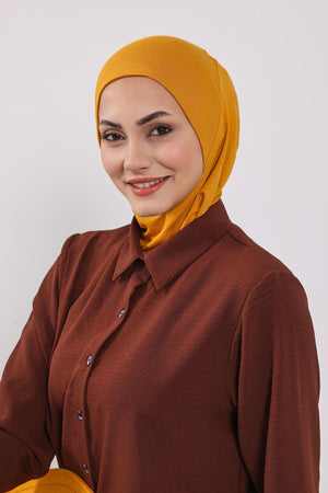 Soft Cotton-Blend Ninja Bonnet with Detachable Bow Accessory