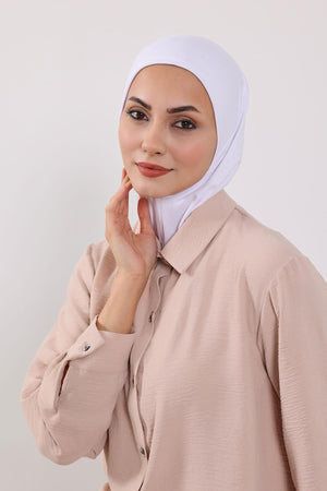Soft Cotton-Blend Ninja Bonnet with Detachable Bow Accessory