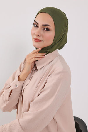 Soft Cotton-Blend Ninja Bonnet with Detachable Bow Accessory