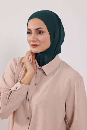 Soft Cotton-Blend Ninja Bonnet with Detachable Bow Accessory