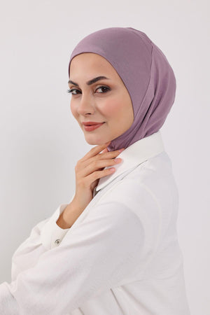 Soft Cotton-Blend Ninja Bonnet with Detachable Bow Accessory