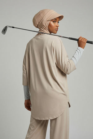 Hijab Bonnet with Removable Visor