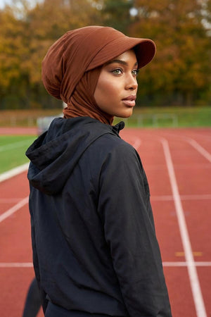Hijab Bonnet with Removable Visor