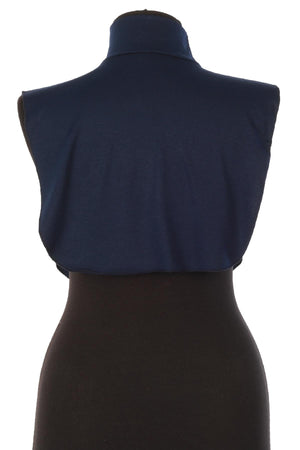 Soft Cotton-Blend High-Neck Sleeveless Modesty Top