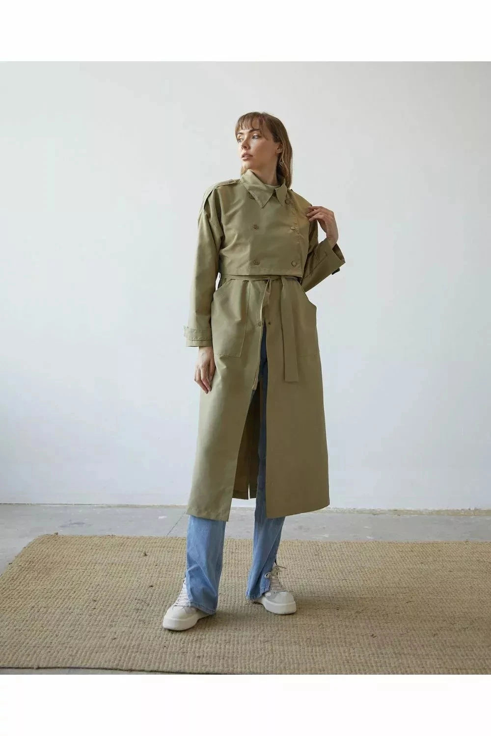 Classic Multiway Trench Coat JK005