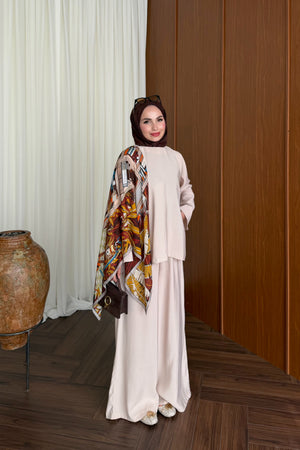 Relaxed Modal Two-Piece Pant Set — TAŞ