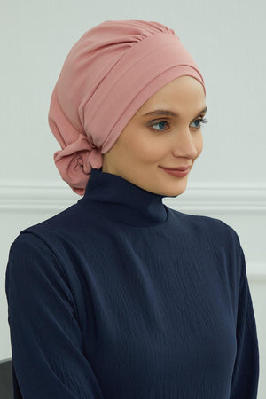 Ready-to-Wear Aerobin Turban with Rosette Detail