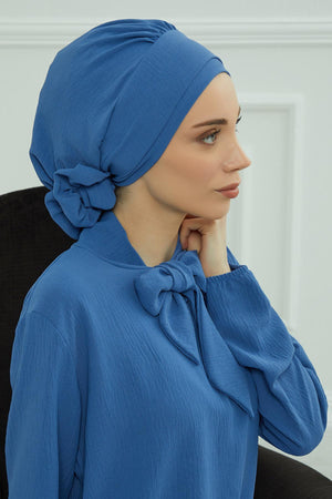 Ready-to-Wear Aerobin Turban with Rosette Detail