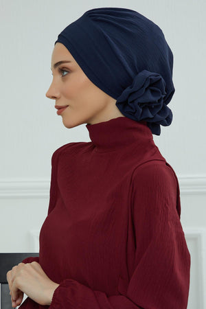 Ready-to-Wear Aerobin Turban with Rosette Detail