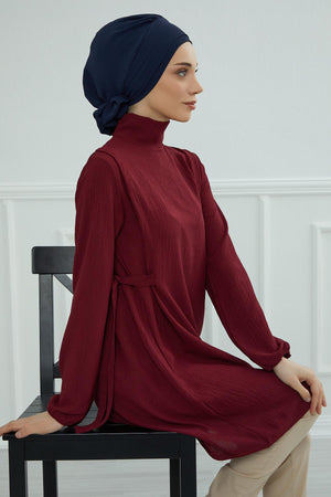 Ready-to-Wear Aerobin Turban with Rosette Detail