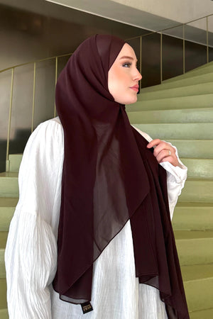 Smooth Crepe Shawl for Versatile Modest Styling — aci-kahve