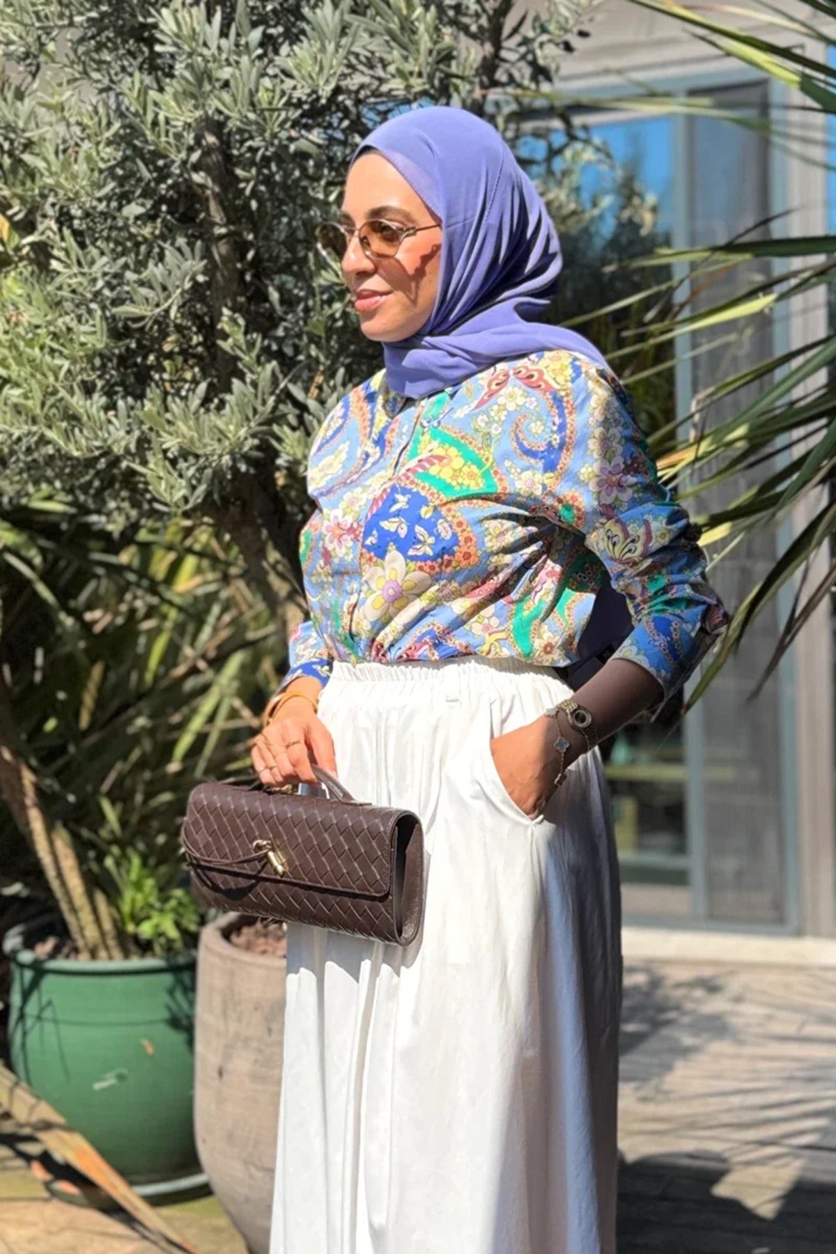 Smooth Crepe Shawl for Versatile Modest Styling — leylak