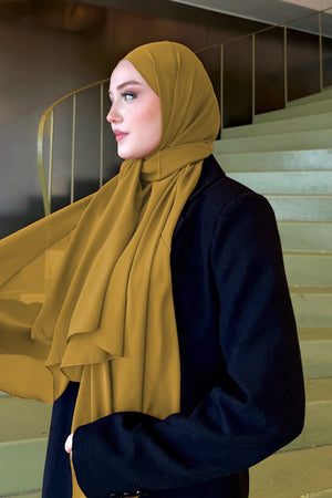 Smooth Crepe Shawl for Versatile Modest Styling — hardal