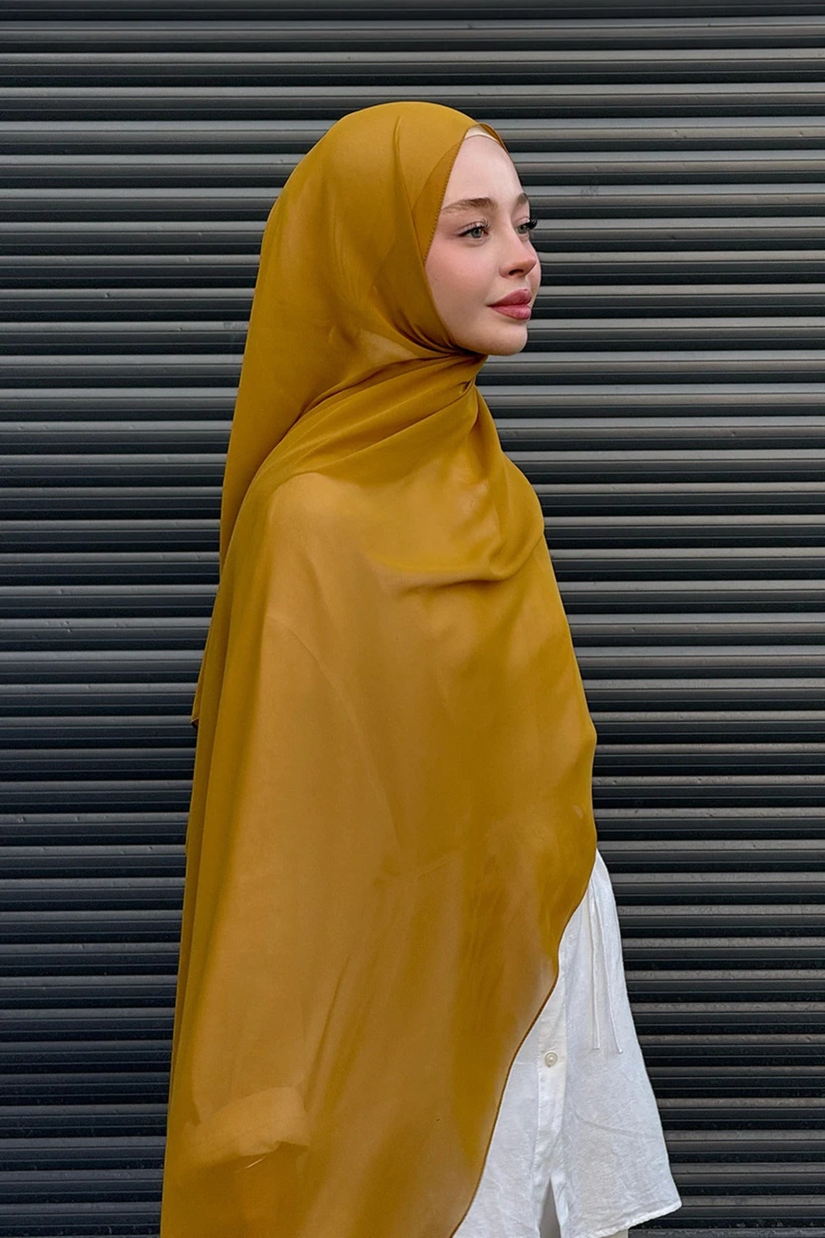 Smooth Crepe Shawl for Versatile Modest Styling — hardal