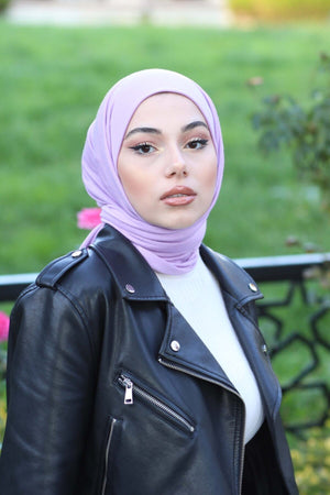 Soft Viscose Jersey Shawl — lila