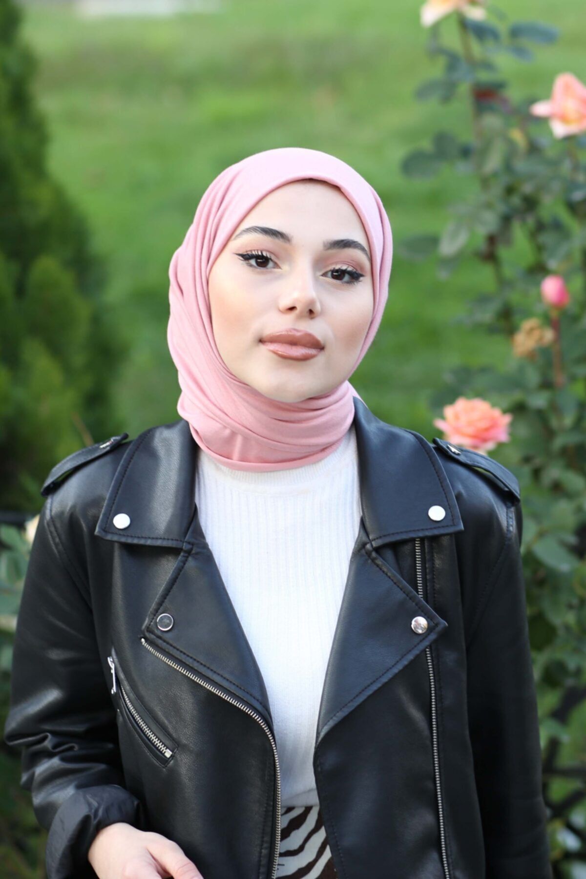 Soft Viscose Jersey Shawl — Pembe