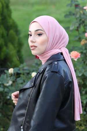 Soft Viscose Jersey Shawl — Pembe