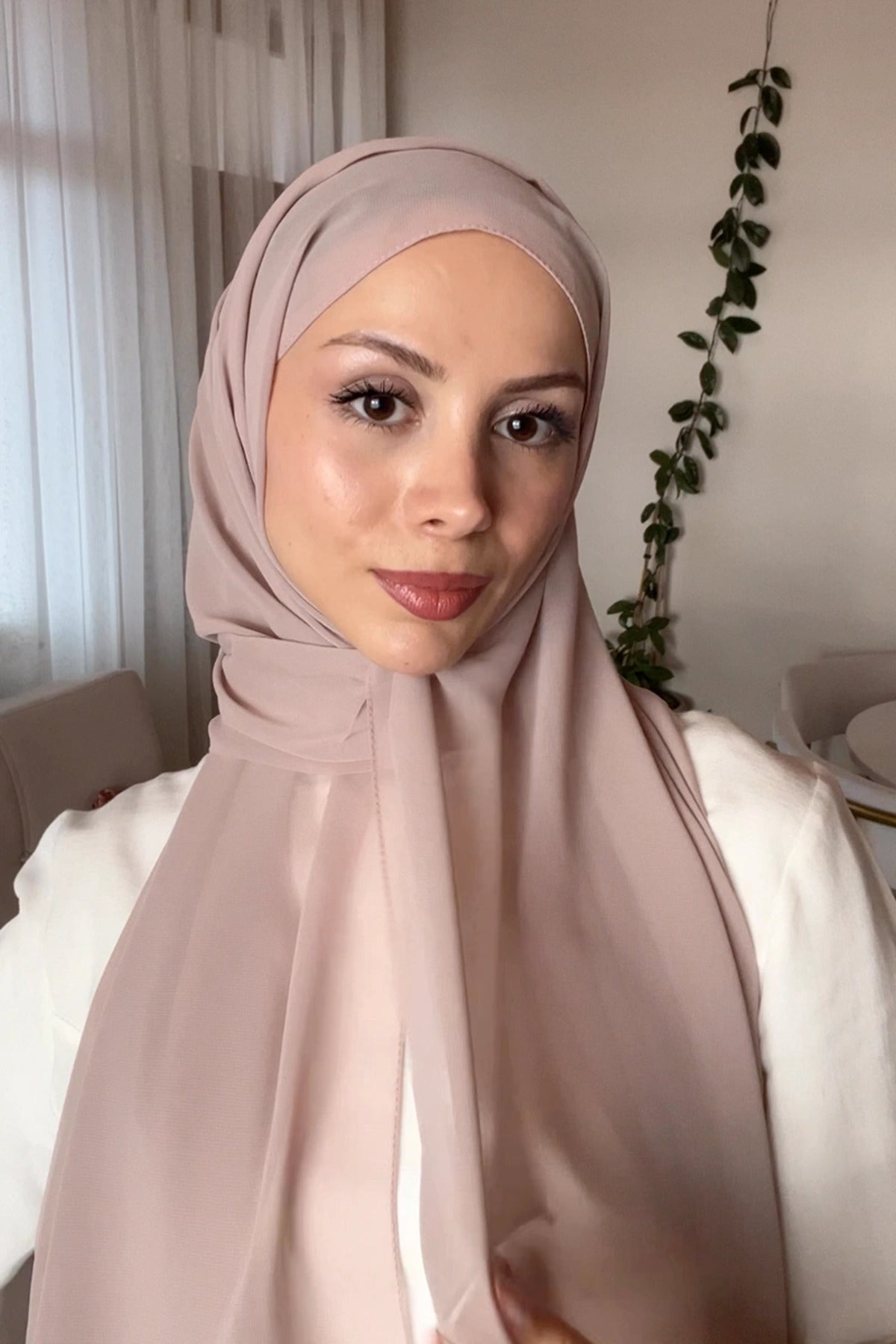 Smooth Crepe Shawl for Versatile Modest Styling — vizon