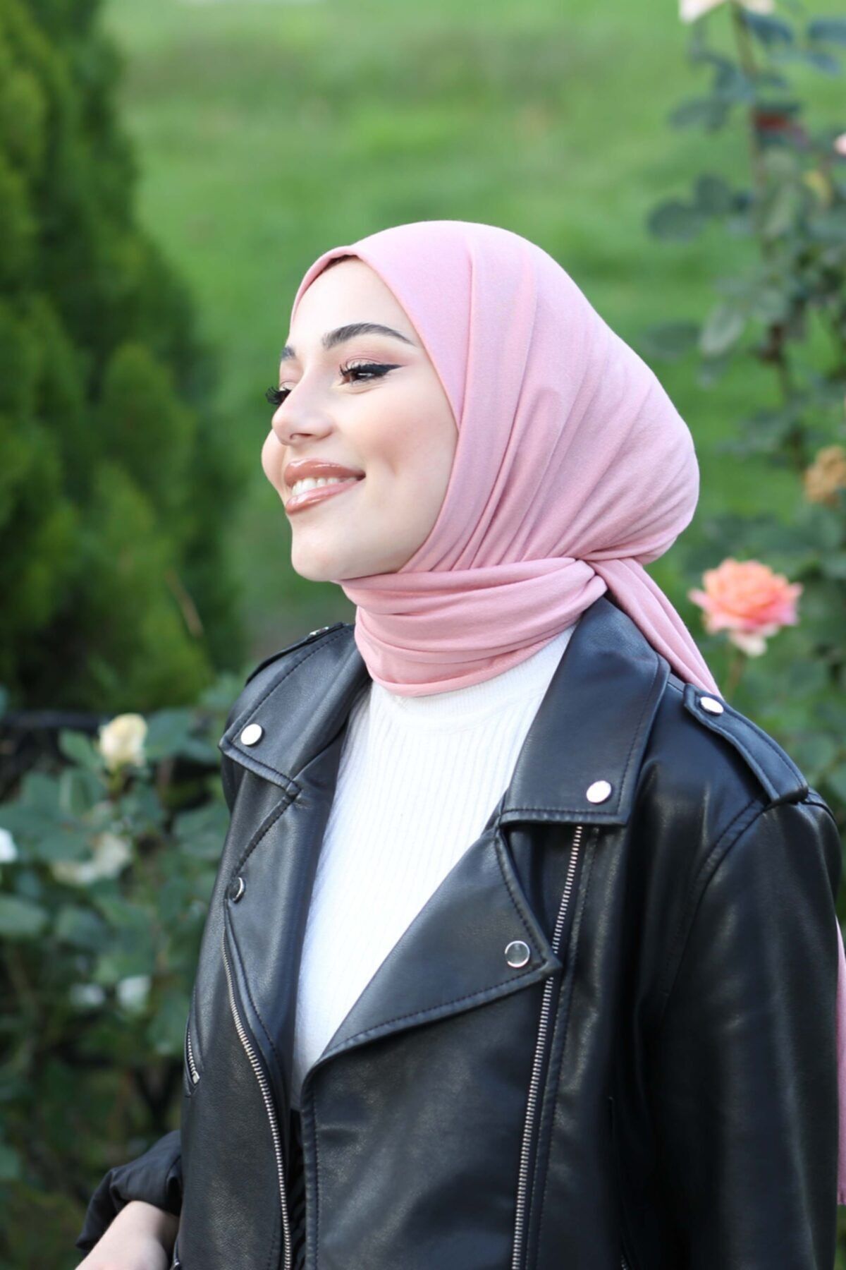 Soft Viscose Jersey Shawl — Pembe