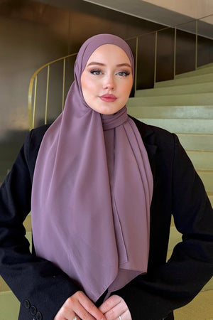 Smooth Crepe Shawl for Versatile Modest Styling — gul-kurusu