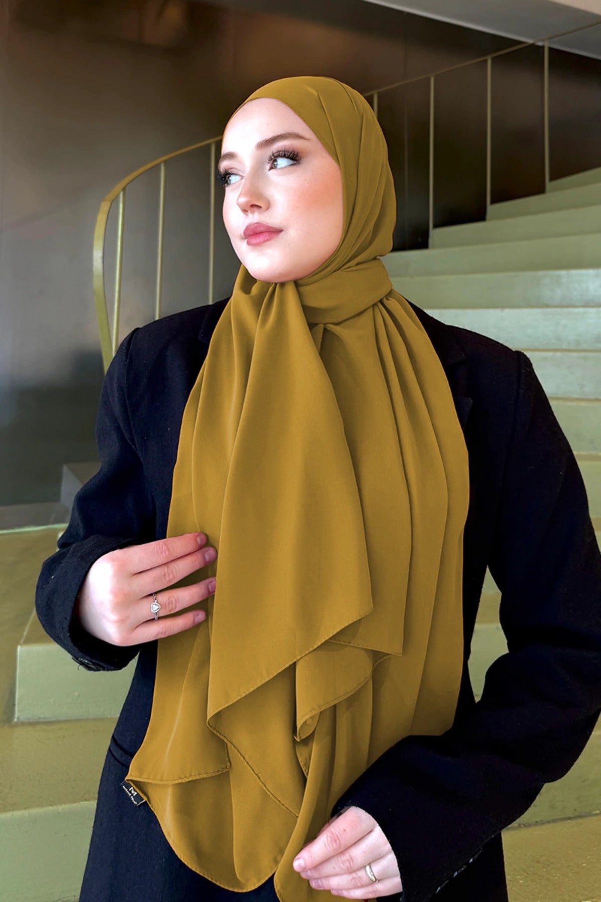 Smooth Crepe Shawl for Versatile Modest Styling — hardal