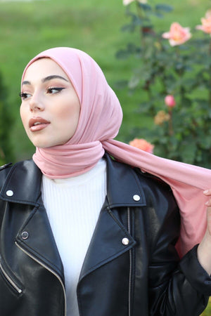 Soft Viscose Jersey Shawl — Pembe