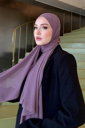 Smooth Crepe Shawl for Versatile Modest Styling — gul-kurusu