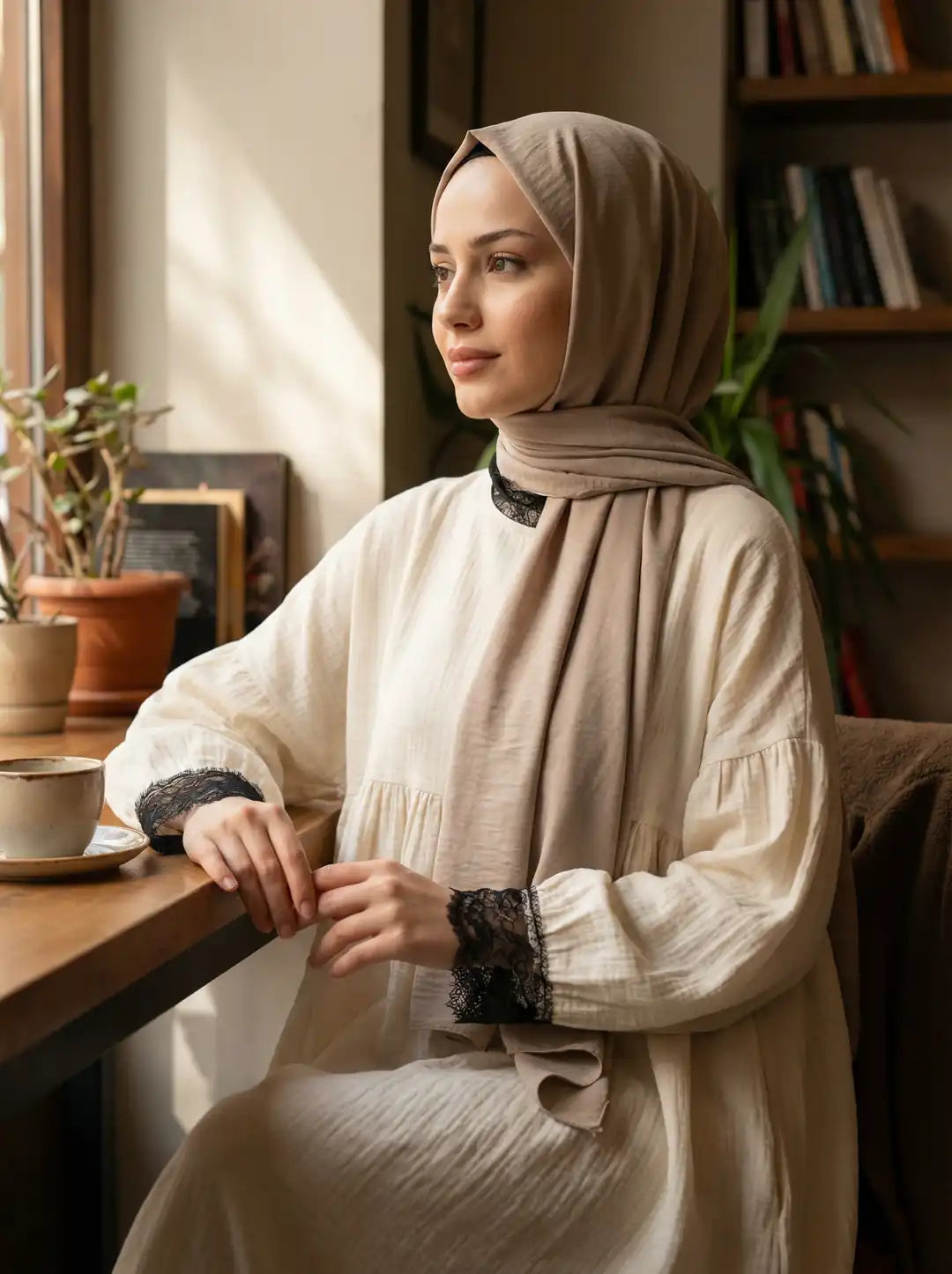 Muslin Lace Dress