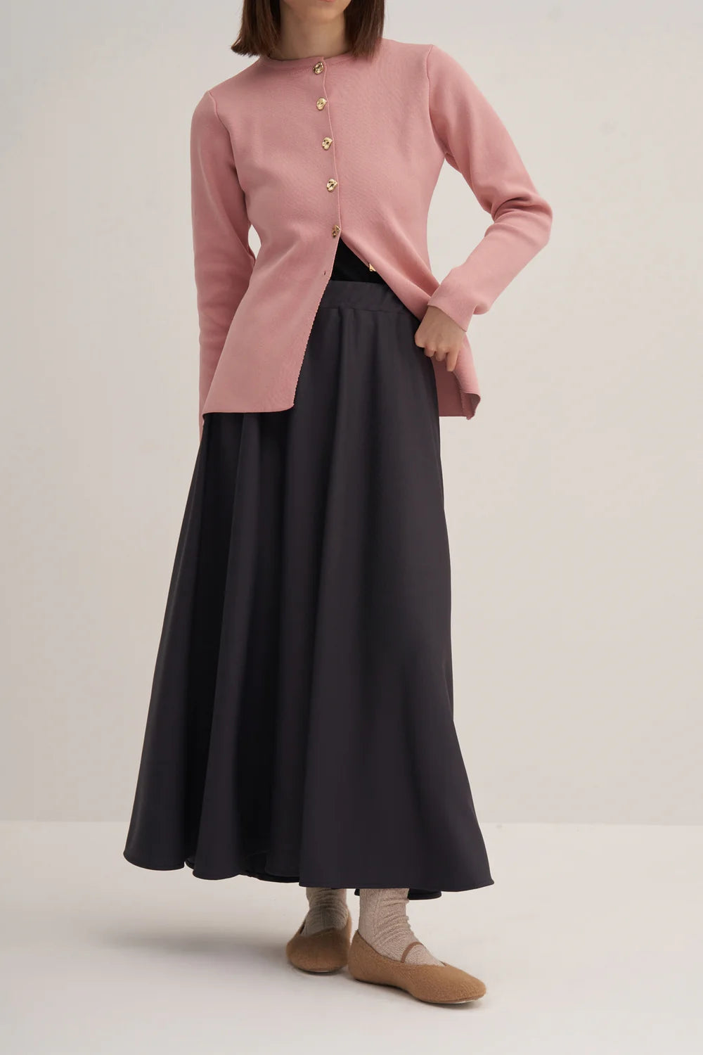 Scuba Flared Skirt (SN003)