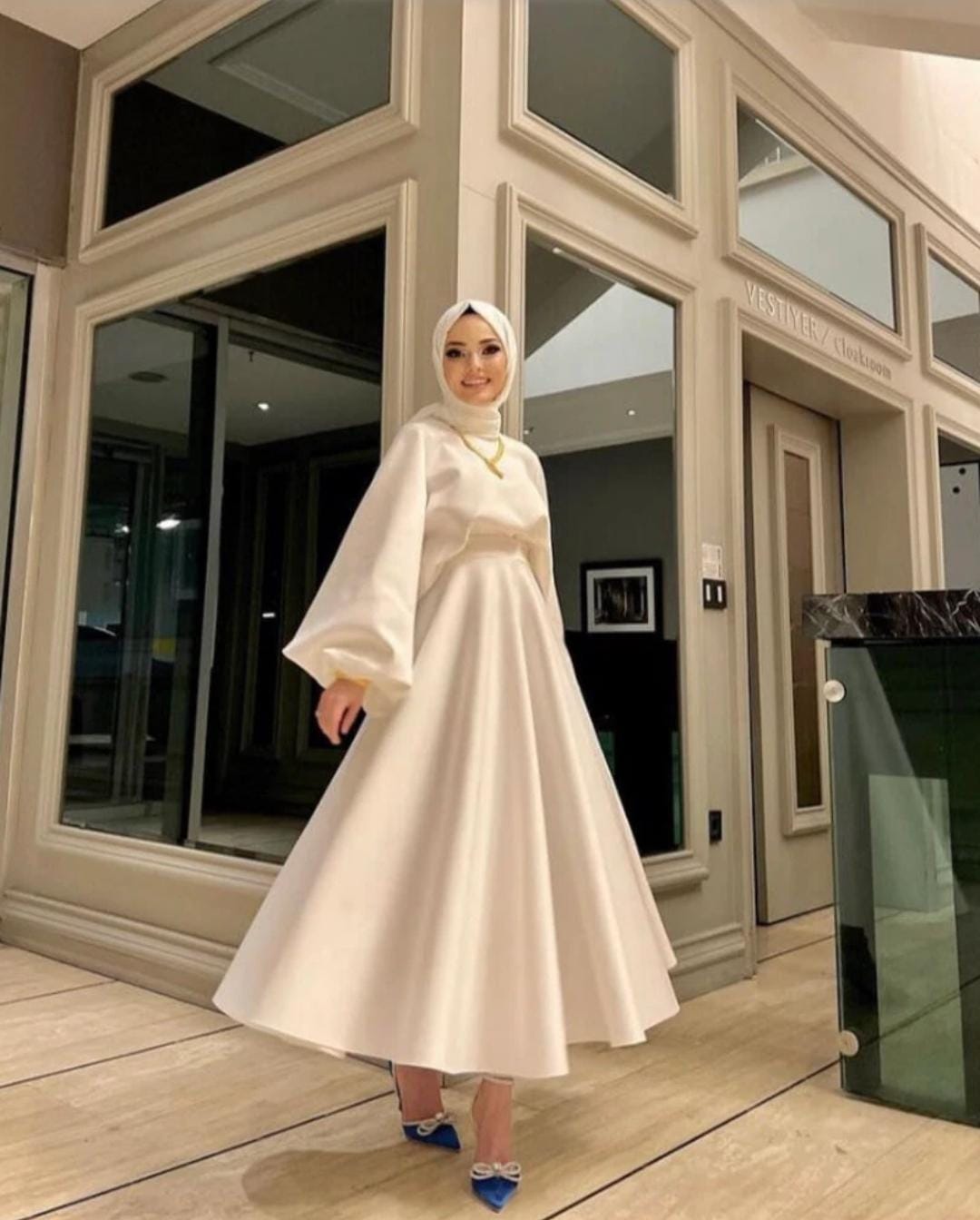 Elegance Scuba skirt Set (SK013)