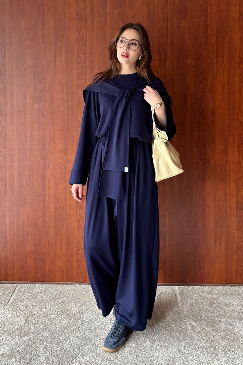 Oysho Tied Modest Pants Set