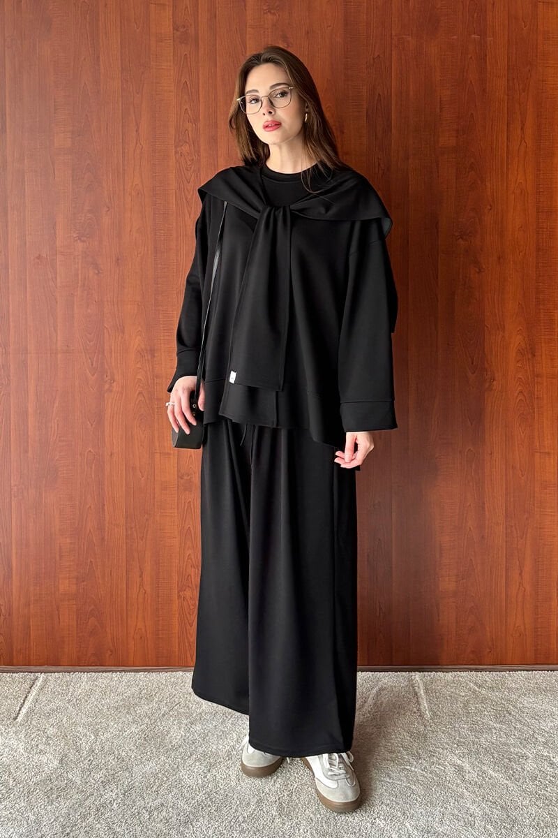 Oysho Tied Modest Pants Set