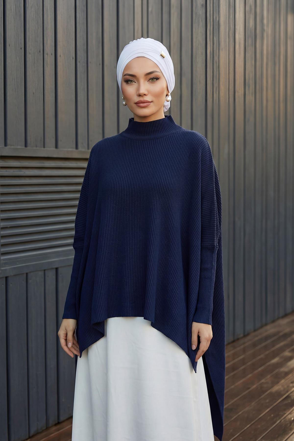 Ready-to-Wear Chiffon Turban with Metallic Accent