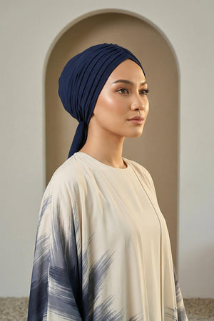 Gathered Jersey Turban for Easy Modest Styling